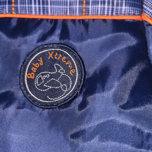 Baby Xtreme Blue Snowsuit 12 Months One Piece Snowmobile Suit Fleece Inner New - Picture 15 of 16